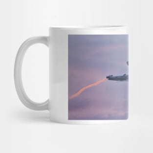 Navy Super Hornets at dusk Mug